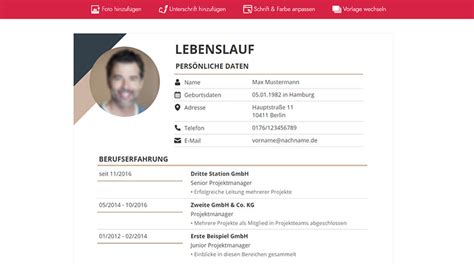 Lebenslauf.at – Lebenslauf Online Editor, 30 Vorlagen & PDF.